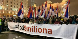 протест, Сърбия, Белград