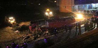 Македония, автобусна катастрофа, загинали, жертви