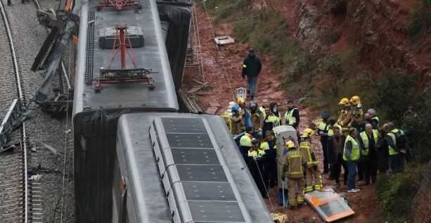 Испания, влак, катастрофа