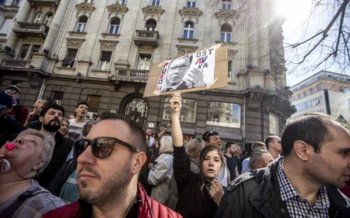 Белград, протести