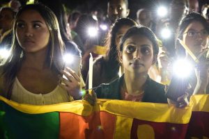 Шри Ланка, атентати, стрелба