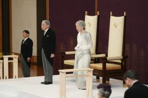Япония, император, абдикация, церемония