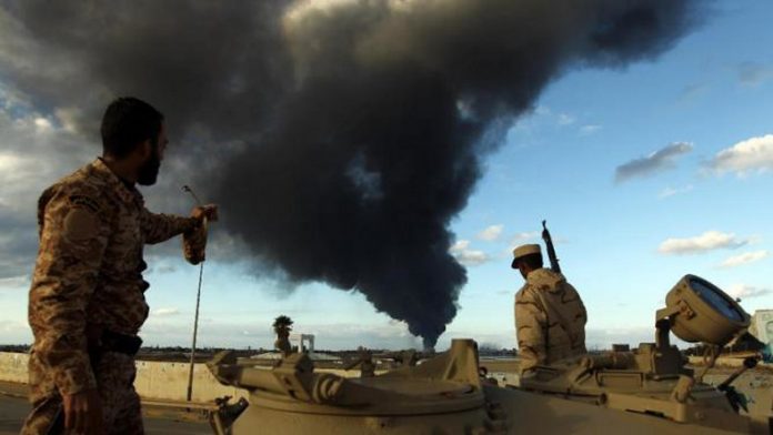 Либия война