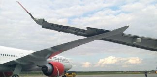 Два самолета се сблъскаха на Шереметиево