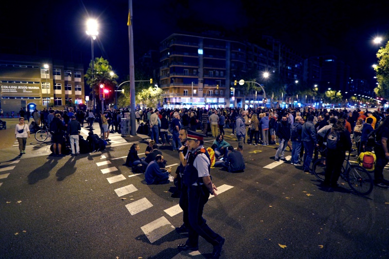 Каталуния, протести