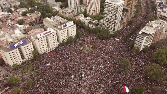 Чили, протест