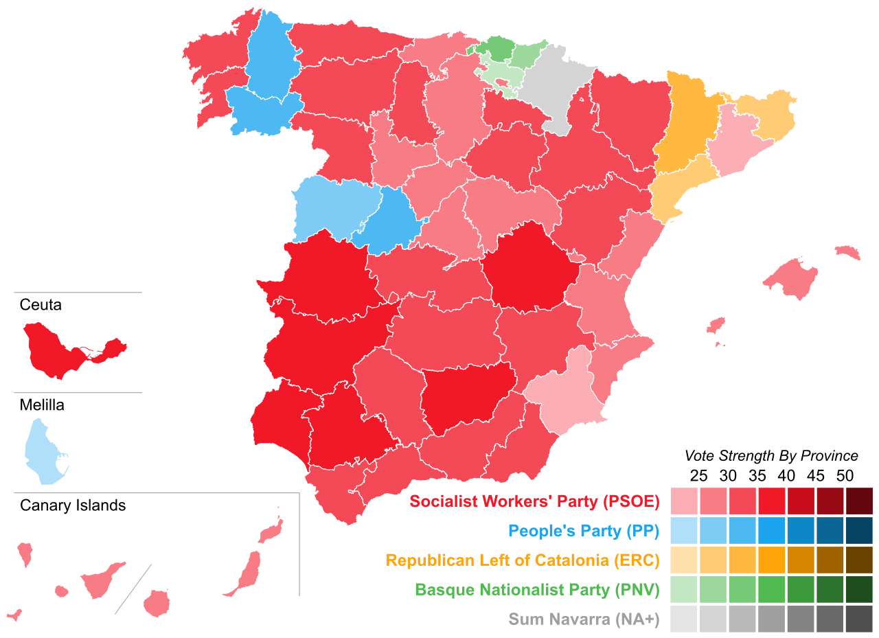 избори в Испания