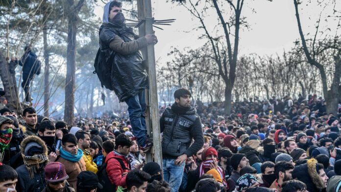 Гърция, мигранти