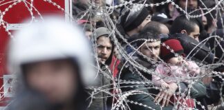 Гърция, граница, бежанци, Турция