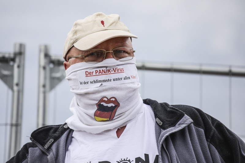 Германия, протест, коронавирус, ограничителни мерки