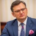 На снимката: министърът на външните работи на Украйна Дмитрий Кулеба