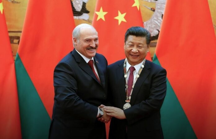Беларус, Китай, промяна