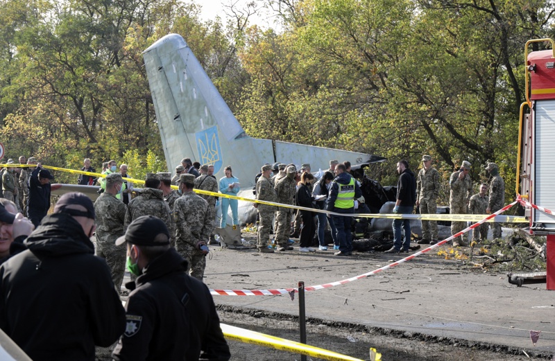 Катастрофа с хеликоптер в Украйна