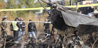 Катастрофа с хеликоптер в Украйна