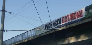 Дунав мост, протест