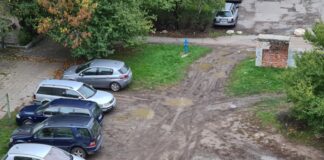 паркиране зелени площи