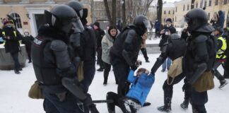 арести протест Навални