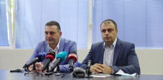 На снимката; Румен Попов, окръжен прокурор на Пловдив и ст. комисар Йордан Рогачев,