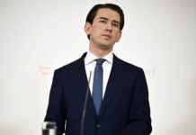Австрийският канцлер Себастиан Курц обявява оставката си