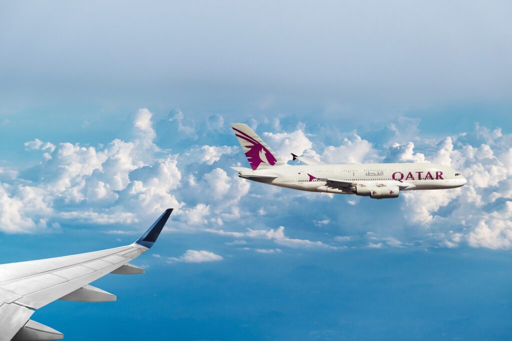 Катарски авиолинии, самолет