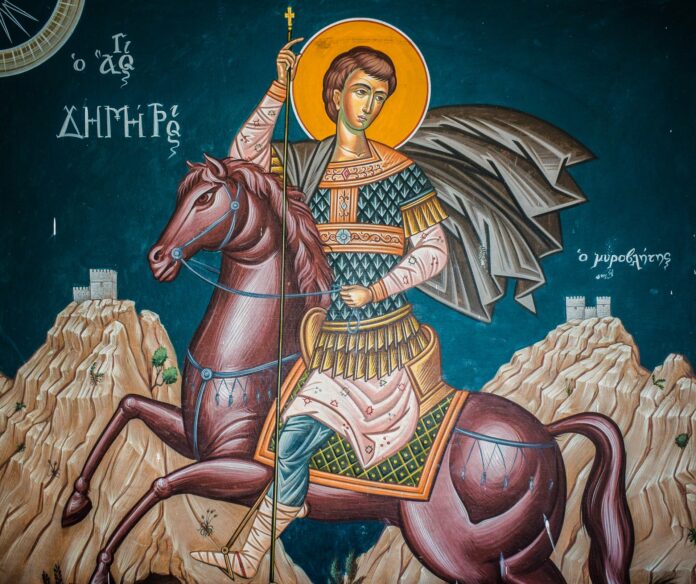 На 26 октомври православната църква почита паметта на Свети Димитър