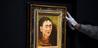 Фрида Кало, картина "Диего и аз"