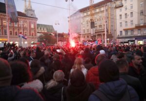 протест в Харватия