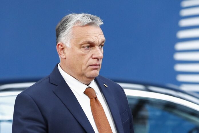 На снимката Виктор ОрбанСледващата седмица правителството на Унгария ще внесе