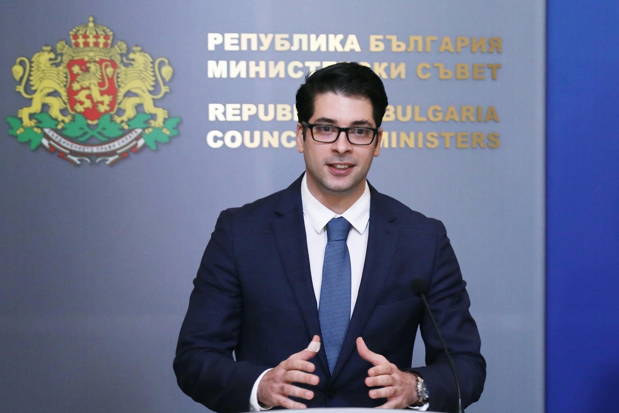 На снимката Атанас Пеканов Един от приоритетите на новото служебно правителство