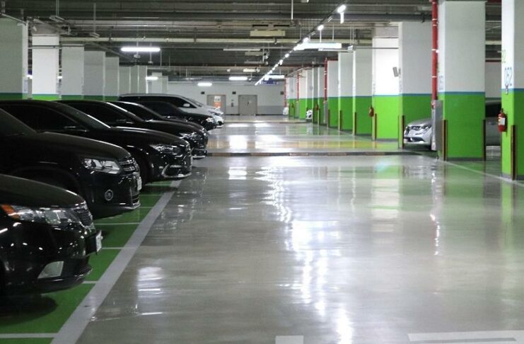 паркинг в мол