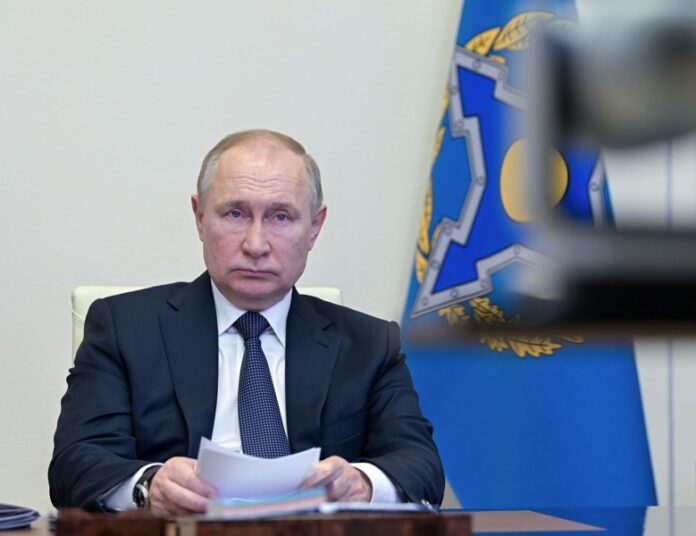 На снимката Владимир ПутинОбявената от Путин частична мобилизация звучи сякаш