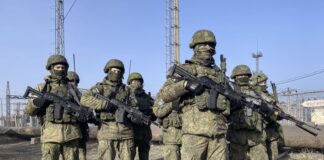 Казахстан, руски войници