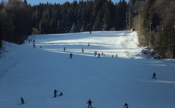 ски, зима, витоша