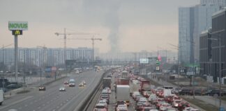 Киев, задръстване, автомобили