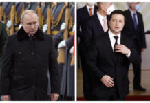 Путин и Зеленски