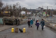 евакуация, Украйна