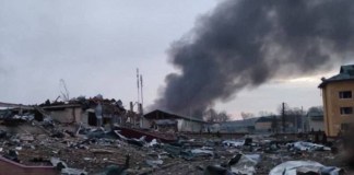 Въздушни удари Лвов, Украйна