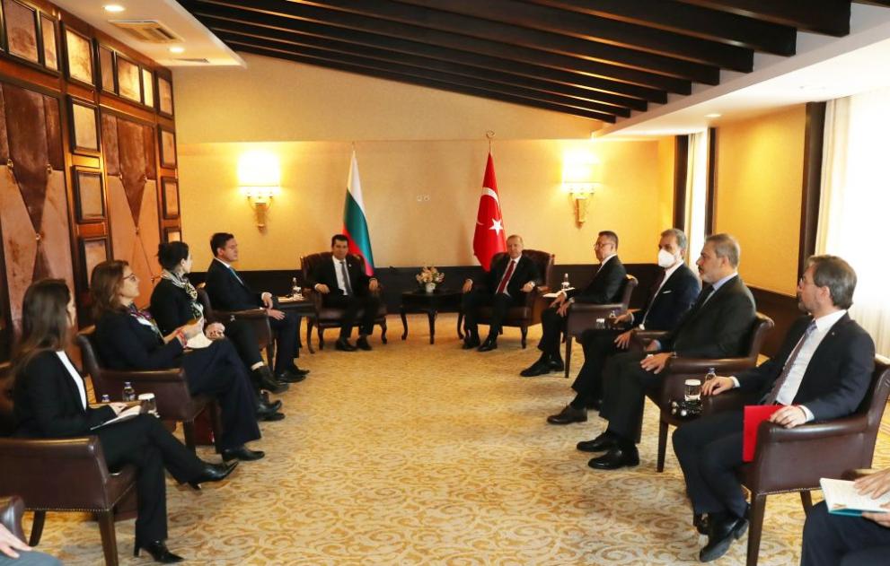 Българският премиер Кирил Пеков и турският президент Реджеп Таийп Ердоган