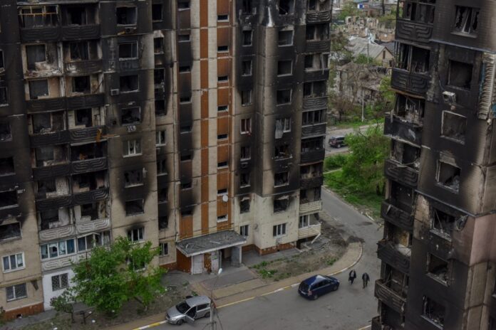 Жилищна сграда в Киев, Украйна