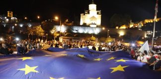 Грузия, "Марш за Европа"