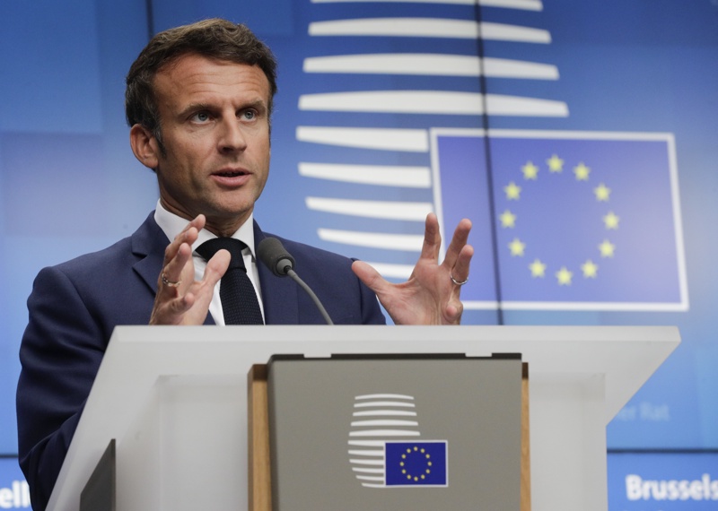 СподелиФренският президент Еманюел Макрон призова Европа да се справи с