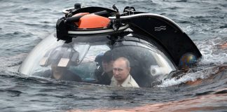 Путин - подводница