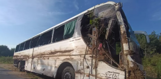 Сръбски автобус, катастрофа