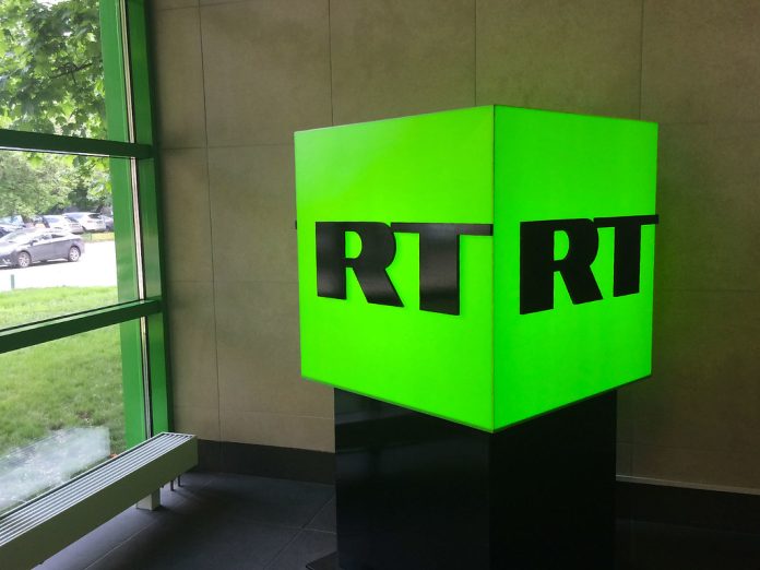 Логото на RT Russia TodayВ неделя Украйна заклейми руската държавна