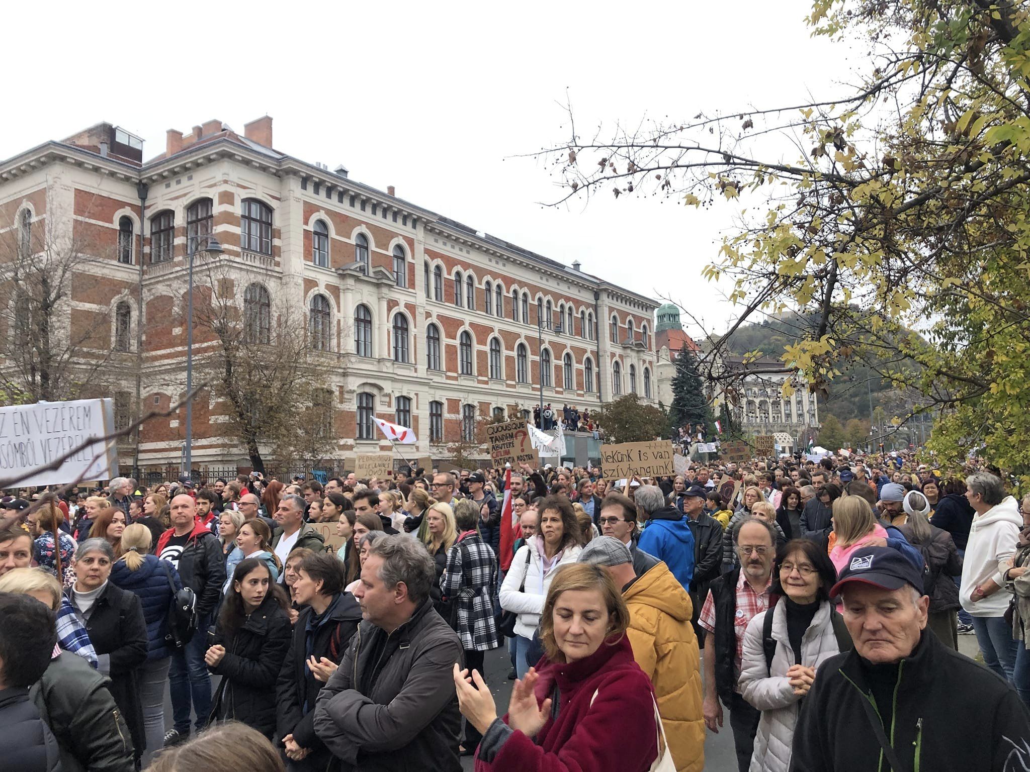  Протест - Унгария - Орбан 