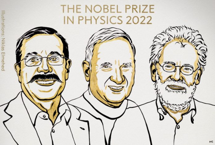 Учените Ален Аспект Джон Клаузер и Антон Цайлингер печелят Нобеловата