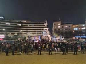 Протест срещу хартиената бюлетина