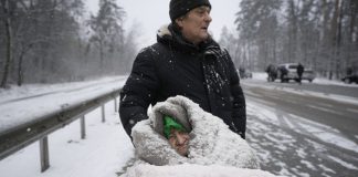 Зима в Украйна