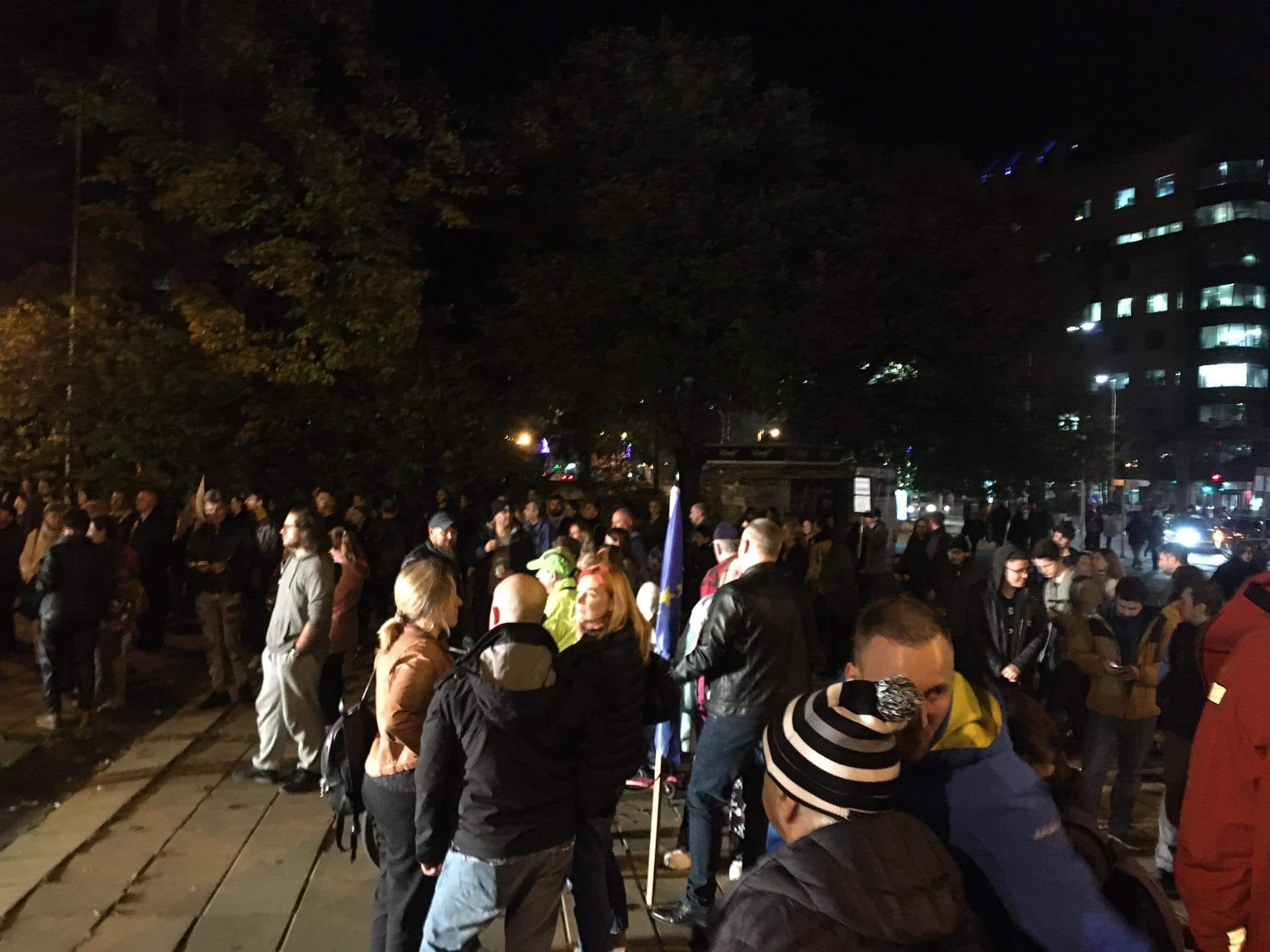 Протест против хартиената бюлетина във Варна 