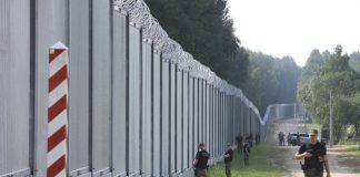 Полската ограда по границата с Беларус